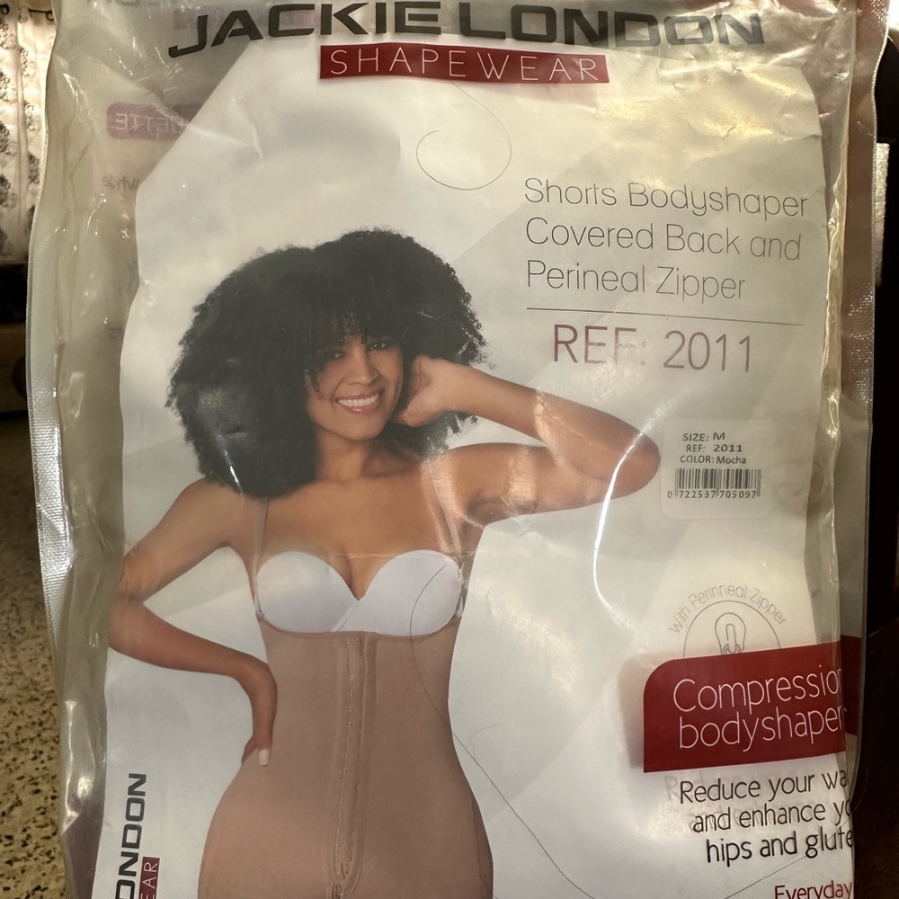 Jack London Black and White Shapewear Bodysuit